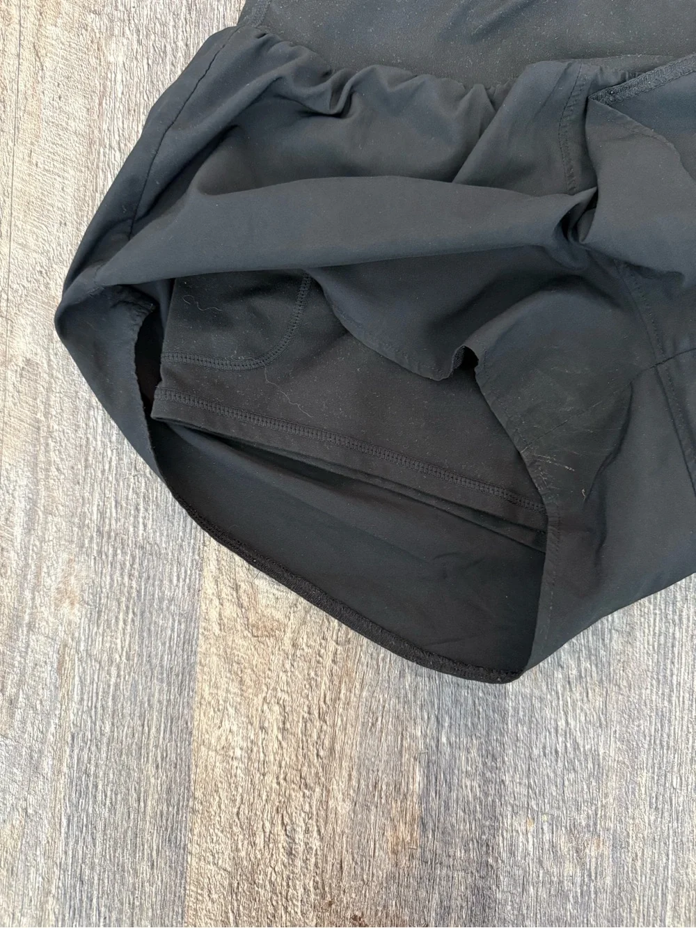 Fabletics Black Women's Athletic Shorts with Logo Size S/M Boy Short Liner